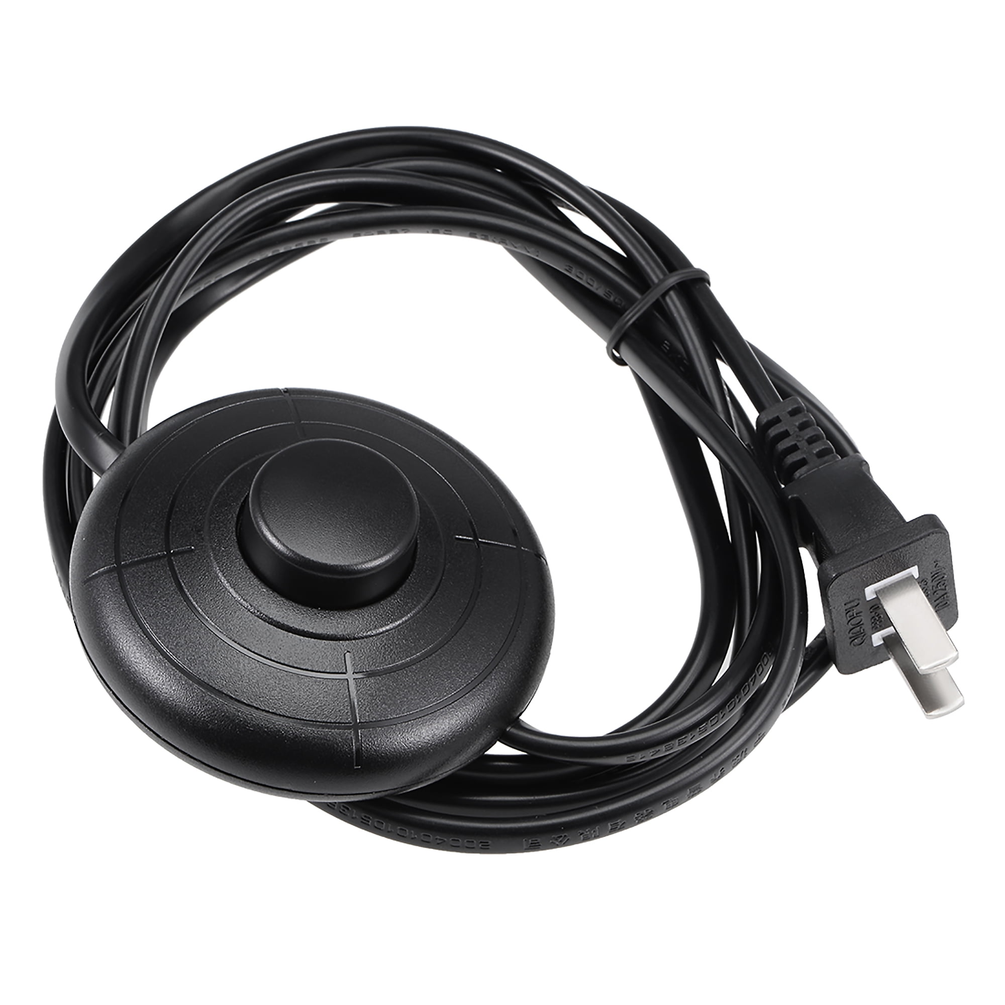 Uxcell Foot Pedal Switch,Round Light Control ON/Off Foot switch with3