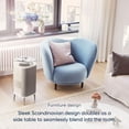 thumbnail image 4 of BLUEAIR DustMagnet Tabletop Air Purifier for Medium Rooms, HEPASilent Technology, App Enabled ALEXA Compatible, Removes 99.97% of Airborne Dust Mites Pet Dander Pollen Allergens Smoke, 5440i, Grey 5440i - 356 Sq. ft., 4 of 8