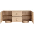 thumbnail image 5 of Meridian Furniture Bubble Natural Wood And Oak Veneer Sideboard/Buffet, 5 of 9
