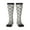 2 Black-1, variant on Xecao Skiing penguin Print Compression Socks for Both Men And Women for Running, Travel, Flight, Nurse