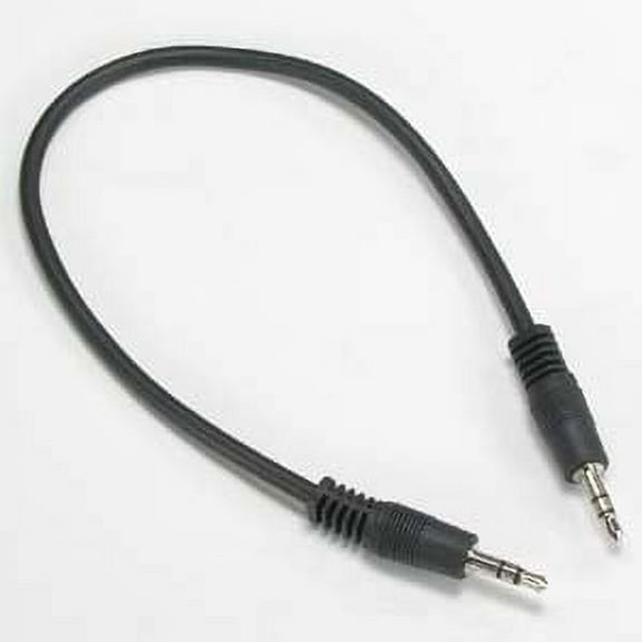 ACCL 1Ft 3.5mm Stereo M/M Speaker/Headset Cable, 1 Pack