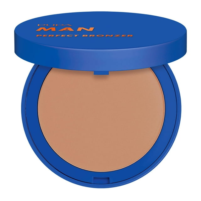 Polvo bronceador perfecto Pupa Milano Perfect Bronzer, 002, 0.229 oz - Polvo bronceador - Enriquecido con almidón de maíz y caolín - Bronceador mate - Maquillaje para hombres