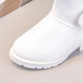 thumbnail image 5 of Eltusu Girls Winter Snow Boots, Mid-Calf Non-Slip Thermal Soft Windproof Boots White Size 13 Little Kids, 5 of 7