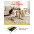 thumbnail image 2 of Floor Underlayment 200 sq ft - 3-in-1 Soundproof Padding with Tape, 2 of 6