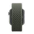 thumbnail image 4 of Open Box Apple Watch Band Braided Solo Loop 44mm 45mm 46mm 49mm series 3 4 5 6 7 8 SE Olive Size 3, 4 of 7