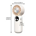 thumbnail image 2 of THOPBPRK Portable Handheld Personal Fan with Extended Time for Travel Commuting Outdoor Events and Home Use Lightweight Handheld Device,Blue, 2 of 5