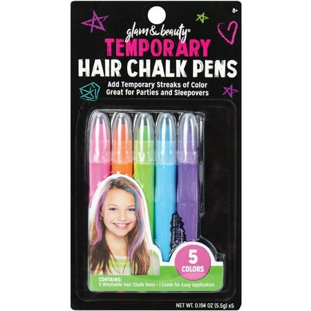 Temporary Hair Chalk Pens (Best Way To Apply Hair Chalk)