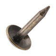 thumbnail image 4 of 100pcs Heavy Duty Antique Brass Finish Upholstery Tacks Furniture Nails Thicken Iron Staples Nails Fasteners for Furniture Drum Wooden [6*12MM], 4 of 7