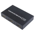 thumbnail image 2 of Conmutador KVM AIMOS AM-KVM 201CL 2-en-1 HDMI / USB KVM Switch Soporte HD 2K * 4K 2 Hosts Comparten 1 Conjunto de Monitor / Teclado y Mouse AIMOS Conmutador KVM, 2 of 5