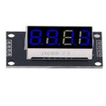 thumbnail image 1 of LAFGUR Digital Display Module,4 Digit Tube LED 7 Segment Display TM1637 Driver Digital Optoelectronic Module Blue 0.36in,Digital LED Tube, 1 of 8