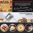 thumbnail image 2 of Dough Hook for Hand Mixer Replacement for Hand Mixer Dough Hooks KHM512 Stainless Steel Dough Hook, 2 of 5