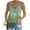 Green, variant on Womens Clothes under $5.00 Clothing Women's Summer Fashion Casual O-neck Sleeveless Printed Vest Tops