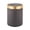 C, variant on Small Push Button Trash Can with Lid Compact Waste Basket Odor Sealing Garbage Bin for Bathroom Bedroom Kitchen Office Desk Small Spaces Under Sink Slim Trash Can White