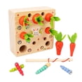 thumbnail image 3 of Juguete Montessori para Bebé Que tirarere de Zanahoria, de Csificación , Juguete Educativo para Coordinación Ojos Sunnimix Juego de cosecha de zanahorias, 3 of 8