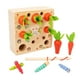 thumbnail image 4 of Juguetes Montessori de para bebés, de zanahoria, de de captura magnética, juguete de rompecabezas de clasificación de Salvador Dali Juego de cosecha de zanahorias, 4 of 9