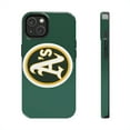 thumbnail image 2 of Oakland Athletics Baseball Phone Case Tough iPhone 14, 13, 12, 12 Pro, 11 - Oakland A's, 2 of 2