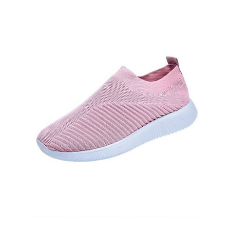 

Ladies Womens Comfy Fitness Flat Knitted Sock Sports Running Trainers Shoes