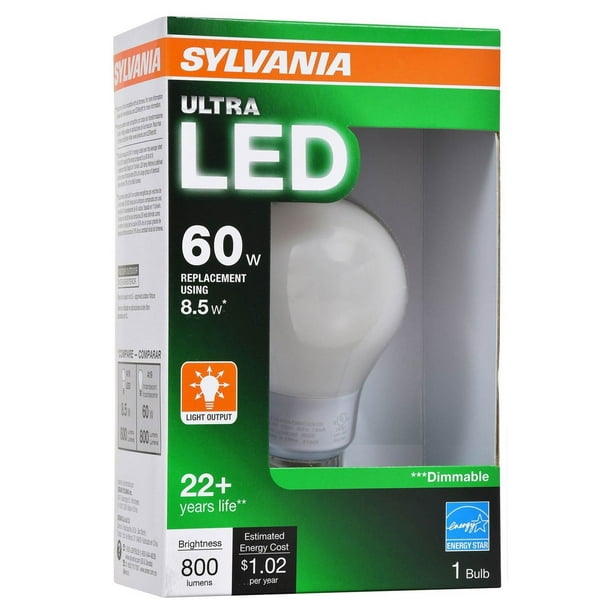 Sylvania ultra high output led 65w 800 lumens deals