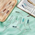 thumbnail image 4 of 1set 16pcs 8 styles Alloy Hook Bookmark & Chips Beads Bookmark 83.5~84mm 2pcs/style, 4 of 6