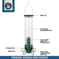 Droll Yankees Flipper Squirrel Proof Bird Feeder, Green