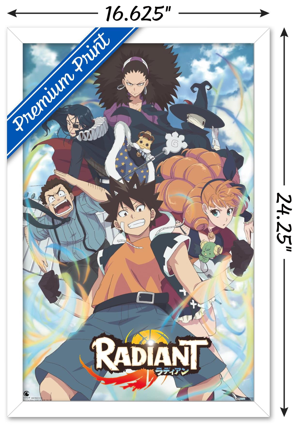 Radiant - Group Wall Poster, 14.725" x 22.375", Framed