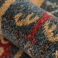 thumbnail image 6 of Momeni Ghazni Machine Made Polypropylene Navy Area Rug 7'10" X 9'10", 6 of 7