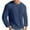 Dark Blue, variant on LIaqionyy Mens Crewneck Pullover Sweater Fall Casual Long Sleeve Solid Color Knitted Pullover Jumper Clothes