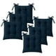 thumbnail image 1 of TESSO HOME Set de 6 Cojines Acolchados para Silla de Comedor con Lazos Relleno Ideal Almohadillas para los Asientos Medidas 42 x 42 x 7 cm, 1 of 6