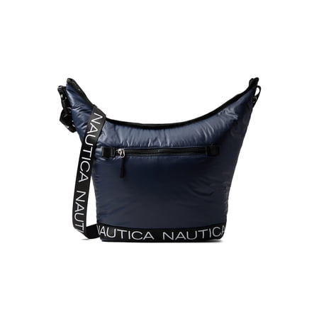 Puffer Hobo Tote Bag: Light Blue main image 1