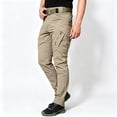 thumbnail image 2 of Men's Cargo Pants Stretch Slim Fit Outdoor Work Pants UPF 50+ S-XXL, 2 of 9