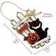 thumbnail image 2 of Letrero colgante de feliz Halloween LzGUNGY decoración de puerta material madera contrachapada tamaño 30,5*30*0,6 cm, 2 of 5