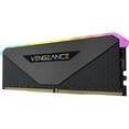 thumbnail image 2 of Corsair Vengeance RGB RT 128GB (4 x 32GB) DDR4 DRAM 3600MHz C18 Memory Kit, Black, 2 of 4