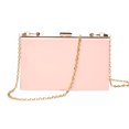 thumbnail image 1 of Trayknick Crossbody Bag Transparent Square Solid Storage Acrylic Multipurpose Messenger Bag for Outdoor Pink, 1 of 13