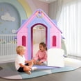 thumbnail image 3 of AKDSteel Kids Outdoor Playhouse With Mailbox, Windows, And Half Door, Charming Playhouse For Backyard Fun And Imaginative Play, 3 of 7