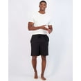 thumbnail image 5 of Real Essentials 4 Pack:Mens Cotton Ultra-Soft Knit Sleep Pajama Shorts & Lounge Wear (Available In Big & Tall), 5 of 5