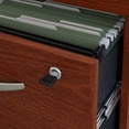 thumbnail image 3 of Series C 3 Drawer Assembled Mobile File Cabinet in Mahogany - Engineered Wood, 3 of 6