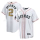 thumbnail image 4 of mlb Astros Baseball houston astros alvarez altuve Platinum 3D Digital Print Jersey, 4 of 5