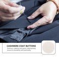 thumbnail image 4 of Weiweiguan 50Pcs All-match Buttons Simple Style Buttons Dress Buttons Coat Buttons, 4 of 6