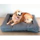 thumbnail image 1 of Cama Fresca para Perro grande para exterior, jardín o terraza. Cama para mascota refrescante, resistente, transpirable, impermeable. Funda extraíble con base antiderrapante. (GRIS, EXTRA GRANDE), 1 of 6