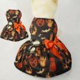 thumbnail image 1 of Vestido para perro, nuevo diseño 2024, vestido negro de calabaza., 1 of 3