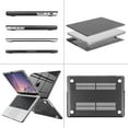 thumbnail image 6 of Mosiso MacBook Pro 14 inch Case 2024-2021 M5 M4 M3 M2 M1 Pro Max A3434 A3112 A3185 A3401 A2918 A2992 A2779 A2442, Plastic Hard Shell&Keyboard Cover&Screen Film&Pouch, Crystal Black, 6 of 6