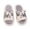 Grey, variant on Fuzzy Slippers For Women Slippers Fuzzy Comfortable Shoes Cute Cat Print Open Toe Flat Slides Cozy Fall Winter Home Footwear Warm Cozy Winter House Slippers Bedroom Indoor House Shoes