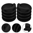 thumbnail image 1 of RUNROTOO Boat Scupper Plugs 2Pcs Round Black Polyurethane for Kayak and Yacht Easy to Use, 1 of 8