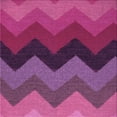 thumbnail image 1 of Ahgly Company Indoor Square Patterned Burnt Pink Area Rugs, 5' Square, 1 of 6