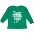 thumbnail image 3 of Inktastic Future Mountain Biker Boys or Girls Long Sleeve Toddler T-Shirt, 3 of 5