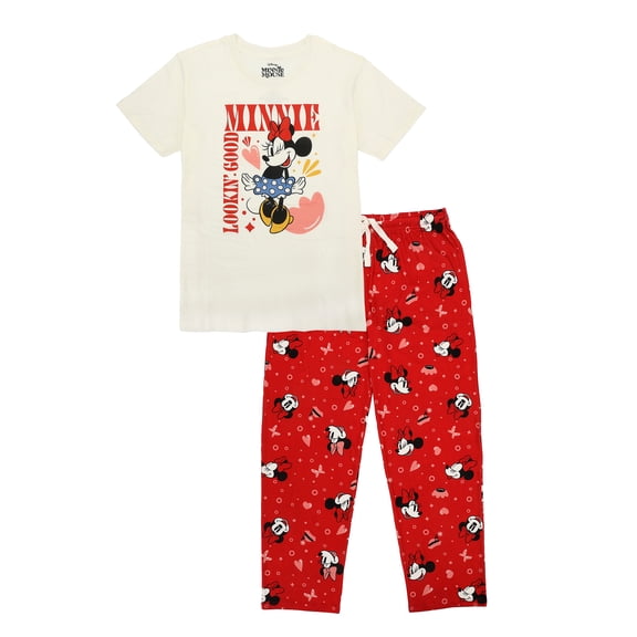 Disney Minnie Mouse Lookin' Good Women's 2-Pack Pajama Set-Large