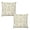 Acanthus Green Gold, variant on SereniRest 18 x 18 Art Deco Herringbone Weave Beige Polyester Decorative Pillow Cover (2 Count)