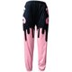 thumbnail image 4 of Pantalones rectos largos con cintura elástica y bolsillo con estampado informal a la moda para mujer Pompotops ulkah938265, 4 of 5