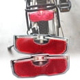 thumbnail image 2 of AMERTEER Bike Cycling Rear Rack Reflector Tail Light Reflective Lamp Bicycle Accessories, 2 of 7