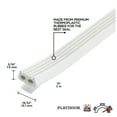thumbnail image 3 of M-D Building Products 05686 5/16 in. x 19/32 in. x 10 ft. White Premium Thermoplastic Rubber PLATINUM™ Window Seal for Large Gaps, 3 of 7